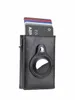 RFID SHIEDED Ultra-Thin Men's Wallet Card Bag, lämplig för ANOVUS AIR TAG TRE FACK PALLET L21H#