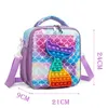 Sac pour enfants plus cool pour filles popit poppers isolés pour enfants sac à lunch sac thermique avec sangle pour les enfants déjeuner pour l'école j0vd #