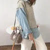 Bag Cute Bear Women Mini Boston Woolen Corduroy Shoulder Small Handbag Plush Crossbody Bags Cloth Zipper Purse For Girls