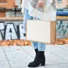 FI Borsa da tote in jute tote riordina ritrovabile con manico robusto femmina casual organizzatore di stoccaggio di viaggio di grande capacità 85kx#