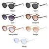 Солнцезащитные очки в металлической оправе, овальные, ретро, хип-хоп, UV400, панк-оттенки, очки в стиле 90-х годов для женщин и мужчин