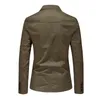 Herren Blazer Männlich Frühling Herbst Reine Baumwolle Feste Beiläufige Stilvolle Mann Vintage Kleidung Oberbekleidung Anzug Jacke Mantel Streetwear 240318