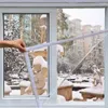 Window Stickers Winter Thermal Film Insulation Indoor Windproof Warm Self-Adhesive Clear Soft Glass Shrink Heat