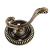 Hooks 5Pcs Antique Door Hanger Vintage Bathroom Wall Hats Bag Keychain Zinc Alloy Hook Coat With Screws 5.4Cm