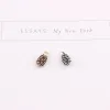 Charms Nouveau style 100pcs / lot ALLIAGE ANCIEN CARTON ANCIEN 3D Small Pine Cones Shape Metal Fruit Charm