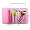 Cosmetic Bags Travel Organizer Makeup Brushes Fold Tools Rolling Women Brush Bag