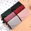 mini Tassel Wallet Women Fi Purse Female Short Mini Wallets Korean Students Lovely Purse Female Small Wallet for Women 18MJ#