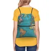 Vintage Map of the World 1897 DrawString väskor Ryggsäckar Kvinnor Kvinnor Ryggsäck Skolsko Dans Yoga Shop High Capacity Retro B2A7#