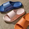 Thuisschoenen zomer binnen huis niet-slip slippers oudere zachte bodem badkamer baden buiten eenvoudige sandalen mannelijke zomer y240401