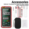 ANENG 683 Smart Digital Multimeter Rechargeable Capacitance Meter 6000 Counts Touch Screen Ammeter Tester Measuring Tools