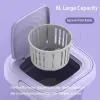 Portable Washing Machine 8L Mini Household Clothes Socks Underwear Cleaning Washer Travel Washing Machine With Drying Centrifuge