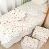 2pcs/مجموعة سرير الطفل مرتبة مرتبة سرير مرتبة من مواجهة صغار صغار