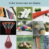 Paracord 48mm Outdoor Colorful Nylon HandWoven Rope Tent Canopy Wind Rope Clothesline Bundled Rope Swing Sling Rope Camping Tools