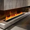 5 lat gwarancji Fałszywe mgły wodne pary kominkowe 3D Electric Fire Place 72 cali