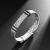 Bangle Trend Stainless Steel Hourglass Bracelet Charming Men's Fashion Jewelry Accessories Party Valentine's Day Gift