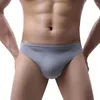 Underbyxor Jaycosin Men's Underwear Polyester Mesh låg midja mjuka andningsbara knickers korta sexiga trosor sträcka