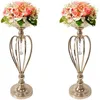 Ljushållare 20st) Metallhållare Stand Stand Wedding Flower Rack Centerpiece Event QQ428