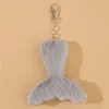 Sleutelhangers Pluche Zeemeermin Tas Hanger Imitatiehaar Fishtail Vriendinnen Sleutelhanger Hangende Accessoires