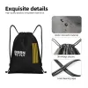 geboren, um Captain Stripes Draw String Rucksack Sports -Gymbag für Männer Frauen Pilot Air Fighter Training Sackpack P4xu#