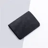 Männer/Frauen FI Wallet ID/Kreditkartenhalter Brieftasche für Männer Multi-Karten-Bageholder zweifach kleiner Brieftasche Schwarz/Grau-Münzgeldbeutel V9D9#