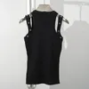 Kvinnors västar Vest Short Tops Hundred Fashion 2024 Summer 0413