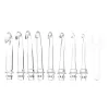 9 In 1 LED Light Up Crochet Hooks Knitting Needles USB Charge Emergency Lighting Top Hook Sewing Handle Tools Kit