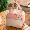 insulated Lunch Box Thermal Bag Large Capacity Work Food Delivery Storage Ctainer for Women Cooler Tote Travel Picnic Pouch 21M1#