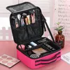 PROFIAL KVINNA Makeup Case Brush Make Up Storage Box Trousse Maquillage Beauty Nail Tool Women Cosmetic Organizer Suitcase 17CU#