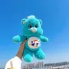 2024 Hot Sale Wholesale 48cm rainbow bear plush sofa pillow holiday gift game prizes