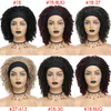 Canna per fari sintetici parrucca per capelli all'uncinetto Treccia parrucca Full Dreadlocks Wig per donna nera parrucca intrecciata intrecciata parrucca rossa bordeaux