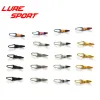 Rods LureSport 12st 20st Rostfritt stål Hook Keeper för Lure Collapsible Rod Building Component Reparation Fish Rod Diy Accessory