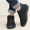 Botas sapatos de inverno homens tênis tênis masculino casual sapatos respiráveis tendência à prova d'água tenis masculino tênis formal masculino