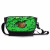 hue MASTER Cat Printing Crossbody Large Menger Bags For Women Men Interior Compartment Travel Shoulder Bag Bandolera Hombre D3mV#