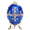 Jewelry Pouches Russian Egg Crafts Home Creative Decorations European Box Gift Ornaments