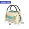 Tabela periódica dos elementos Lunch Bag Ciência Química Casual Lunch Box Picnic Portable Thermal Lunch Bags Design Cooler Bag D9Bb #