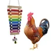 Overige Vogelbenodigdheden Parkietenspeelgoed Praktisch Huisdierproducten Buiten Kleurrijk Xylofoon Grappig Kip Met 8 Metalen Sleutels Duurzaam Kauwen Voor