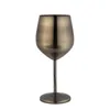 ワイングラスゴブレットレッドガラス環境にやさしく、ホームバーにとって魅力的