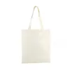 stor kapacitet canvas axel handväska vikbar miljövänlig steftar tygväskor återanvändbara diy axelväska livsmedelsväska beige vit b0tm#