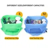 large Reusable Solid Color Shop Bag Big Capacity Foldable Portable Storage Bag For Supermarket Travel Package e6Fs#