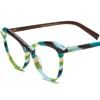 Óculos de sol quadros suncubic multicolor acetato óculos ópticos quadro feminino gato olho prescrição óculos cateye óculos eyewear js6595