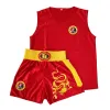 Университетский боксский униформ Санда Костюм КОНГФУ Униформа Wushu Clothing Martial Arts Comsome для детей взрослые