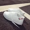 Wandelschoenen Monrinda Dames Sneakers Wit Slip-on Comfortabele sportvrouw Ademende rubberen buitenzool Schoen voor meisjes F06