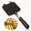 Pans Sandwich Double-sided Baking Pan Useful Both Outdoors And At Home Smooth Surface