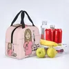 enfermera En A Doctor Nurse Lunch Bag Women Portable Cooler Thermal Insulated Lunch Box Picnic Storage Food Bento Box b5gm#