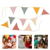 Party Decoration Baby Bunting Triangle Hanging Decor Carnival Wedding Birthday Garland Banner Flags Banners Garlands