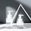 Bouteilles de rangement pour douche, shampoing, nettoyant pour le visage, Lotion moussante, pompe à mousse rechargeable, distributeur de savon