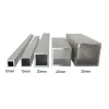 15 x 40 mm, dickes 1 mm, rechteckiges Aluminiumrohrprofil, 6063 Quadratrohr, Aluminiumprofil zur Dekoration