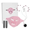 Silicone Facial Mask Electric V-shaped Face Lifting Slimming Face Massager Anti wrinkle EMS Therapy Device Beauty Machine 240320