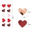 Party Decoration Flower Paper Pull Engagement Heart Garland Banner Shaped Valentines Day Wedding Decor