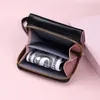 Frauen Brieftasche für PU Leder FI gesticktes Liebesliebe Tri-fach kleine Brieftaschenkartenhalter Multi-Card Slot Coin Geldbörsen Neue 06T2##